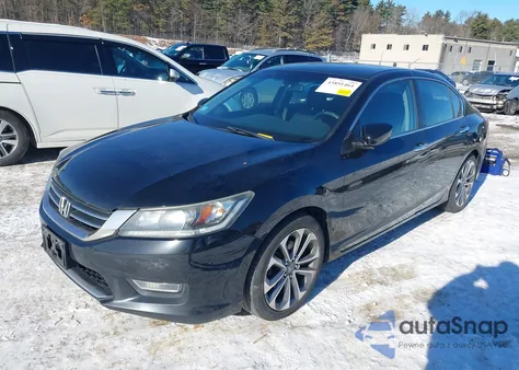 2013 Honda Accord Sport from USA, damaged, VIN 1HGCR2F58DA030527